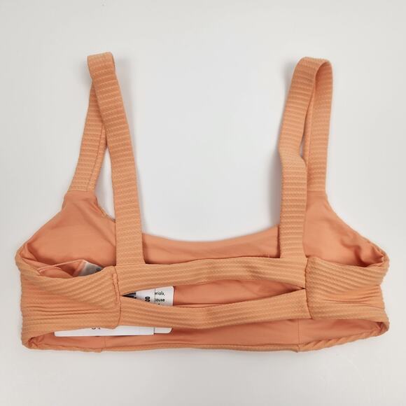 L*Space Jess Bikini Top in Tangy Orange Size Small NWT - Picture 3 of 5